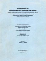 A Contribution to the Population Geography of the Yemen Arab Republic