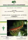 Annuaire pour la recherche et le développement des substances naturelles actives AFRIQUE