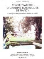 Catalogue des graines récoltées en 1982 (Lorraine et Vosges) – Index Seminum