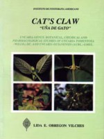 Cat’s claw – una de gato – uncaria genus. Botanical, chemical and pharmacological studies of uncaria tomentosa and uncaria guianensis