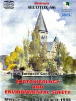 Ecotoxicology and environmental safety (Metz 25/28 août 1996)