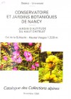 Catalogue des Collections alpines