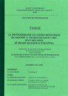 La phytothérapie au jardin botanique du Montet à Villers-les-Nancy (54) état des lieux et projet de restructuration