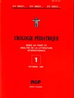 Urologie pédiatrique – mises au point et analyse de la littérature internationale