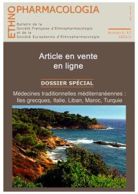Traditions thérapeutiques et artisanales dans la Province d’Essaouira (Maroc)